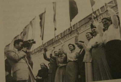 Bice in Romania nel 1953 con la delegazione dell'Udi [Foà Chiaromonte, 2006, p. 154]