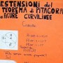 Esposizione di matematica, Estensione del teorema di Pitagora a figure curvilinee. [ Atti del convegno Emmatematica, 2003].