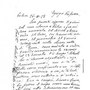 Lettera di A. Foà  a G. B. Grassi, Portici 26 Ottobre 1923. [Fondo Grassi, Roma].