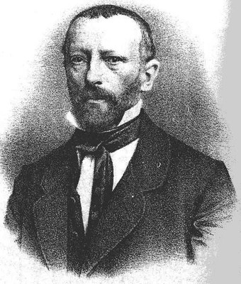 Il padre Ludwig (Louis) Traube. 