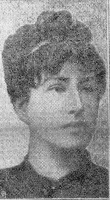 Foto di Margerethe Mengarini Traube. [«Tribuna» del 11 dicembre 1912].