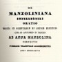 L. Galvani, De Manzoliniana Suppellectili, 1777