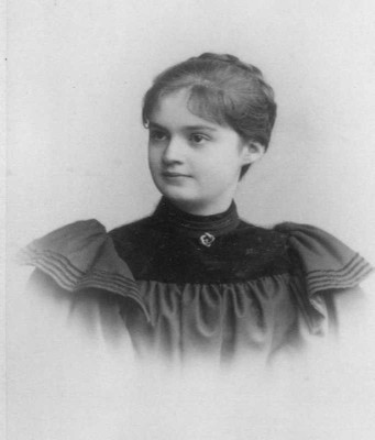Anna Fraentzel Celli ragazza (1893-1894 c.a) in Germania [Alatri, 1998, p. 378]