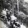 La famiglia Lombroso e Ferrero in vacanza a St. Vincent nell'agosto del 1904 [Dolza, 1990, ill. n.9]