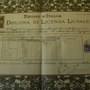 Diploma di licenza liceale di Edmea Pirami  [Archivio storico dell'Università  di Bologna] 