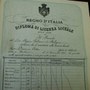 Certificato di diploma di licenza liceale  [Archivio storico dell'Università  di Bologna] 