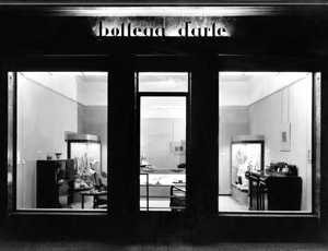 'Bottega d'Arte' di Gorizia, Corso Vittorio Emanuele, ora Corso Itaila, Gorizia 1932. Esterno.