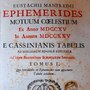  Le «Ephemerides motuum coelestium» di Eustachio Manfredi.