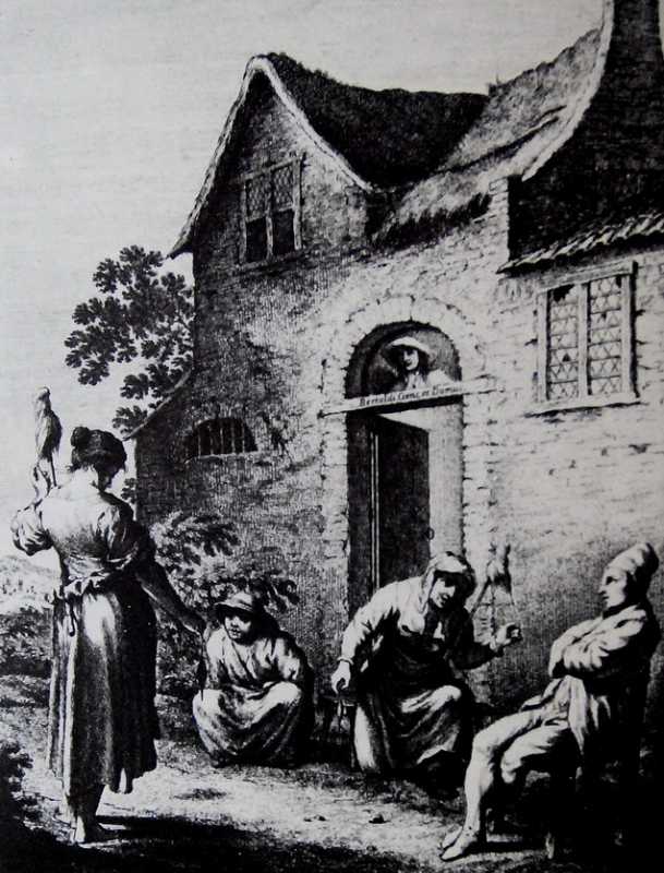 Frontespizio del Bertoldo, 1736.