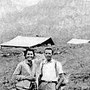 Ida e Carlo Cattaneo, Champery (Svizzera), estate 1964. [Maroscia, 2006, p. 400].