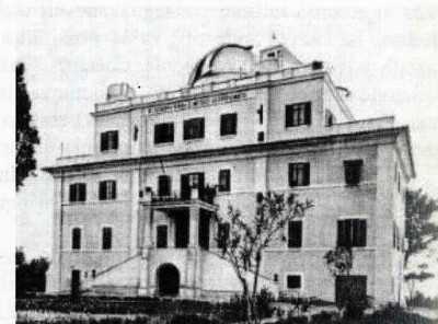L'osservatorio astronomico di Roma a Monte Mario. [Monaco,  2000, p. 178].