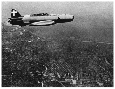 Uno dei primi aerei a reazione.