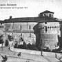 Il castello di Avezzano prima del terremoto del 13 Gennaio 1915. 