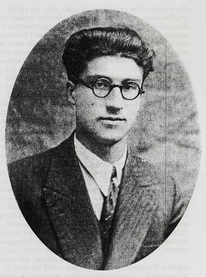 Cesare Pavese nel 1935. [Pizzardo, 1996].