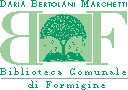 Logo della biblioteca comunale di Formigine. 