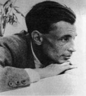 Ritratto del matematico Renato Caccioppoli (1904-1959),  nipote di Maria Bakunin. 