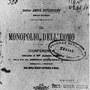 Frontespizio di «Il monopolio dell'uomo». [Damiani e Rodriguez, 1978]. 
