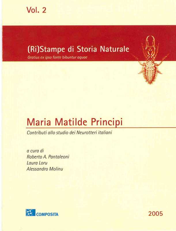 Il volume stampato nel 2005 in onore dei 90 anni di Maria Matilde Principi. Con permesso di Maria Matilda Principi.