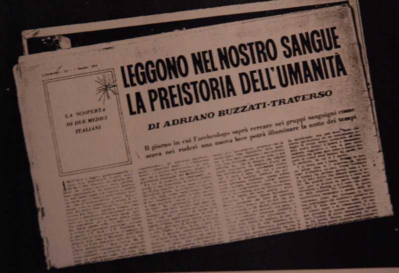 Articolo del Prof. A. Buzzati-Traverso comparso sul settimanale 'l'Europeo' nel 1951.