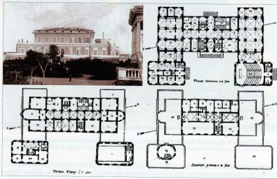 Il Regio Istituto fisico di Via Panisperna. [Ianniello, 2003, p. 22. Fotografia F. Medici].