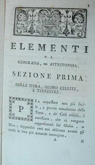 Primo capitolo degli Elementi di Isaac Watts.