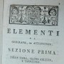 Primo capitolo degli Elementi di Isaac Watts.