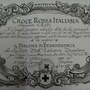 Diploma di benemerenza rilasciato dalla Croce rossa italiana a Costanza Boccadoro il 3 febbraio 1920 [Meazzini, s.d.]